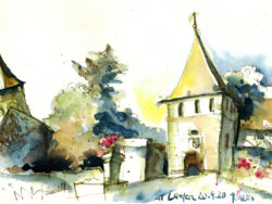 Postkarte "Schloss Laufen"